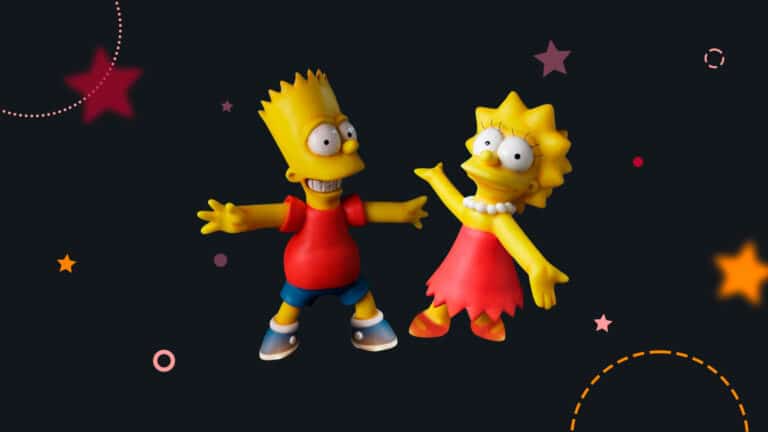 BART Y LISA SIMPSON
