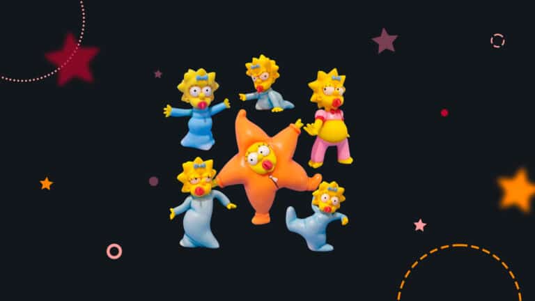 MAGGIE SIMPSON Y MASCOTAS