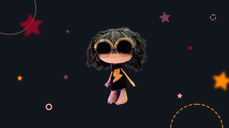 MUÑECA PURO PELO