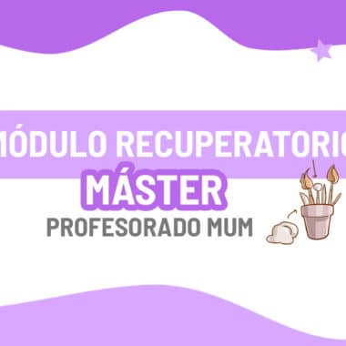RECUPERATORIO MASTER PROFESORADO